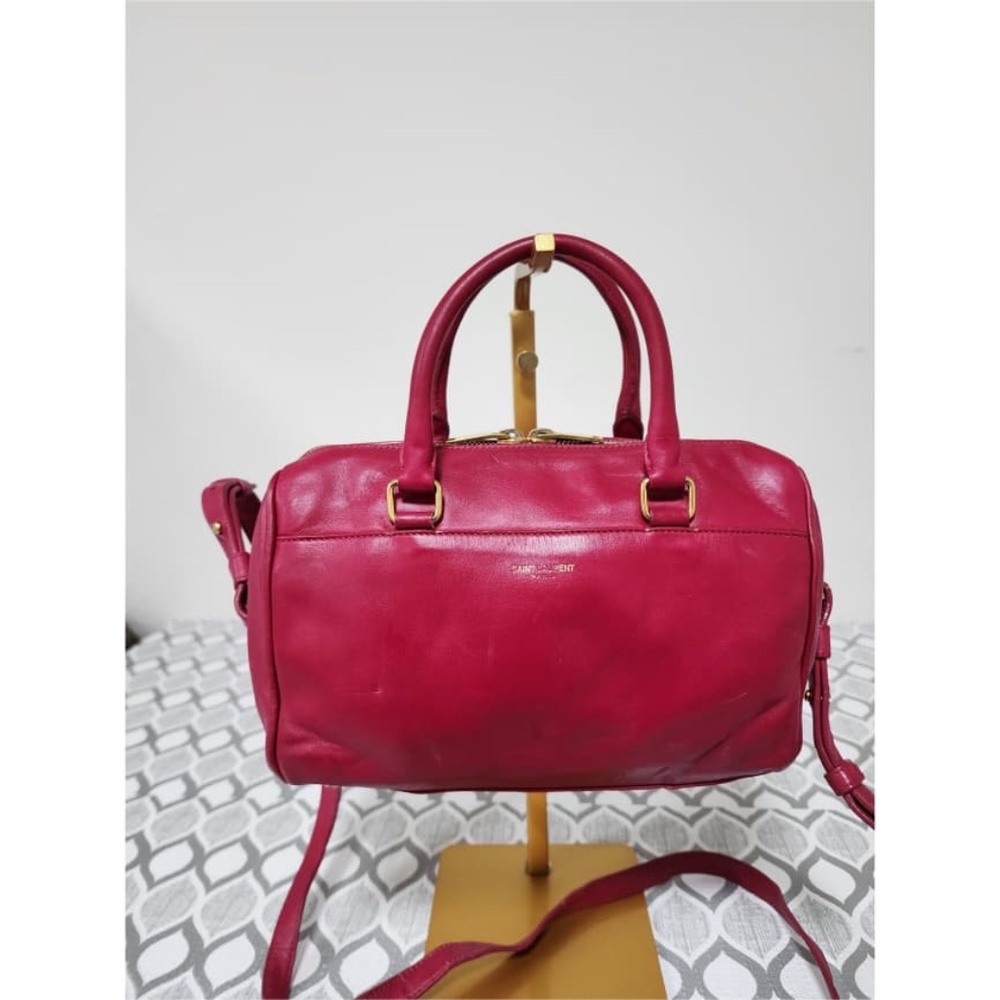 Saint Laurent Pink Mini Duffel Bag - Picture 4 of 14